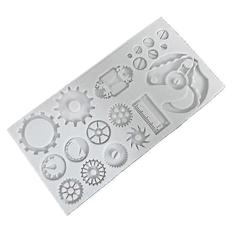 Creative Machine Style Cake Mold Multi-use Tear-resistant Silicone Chocolate Mold for Home