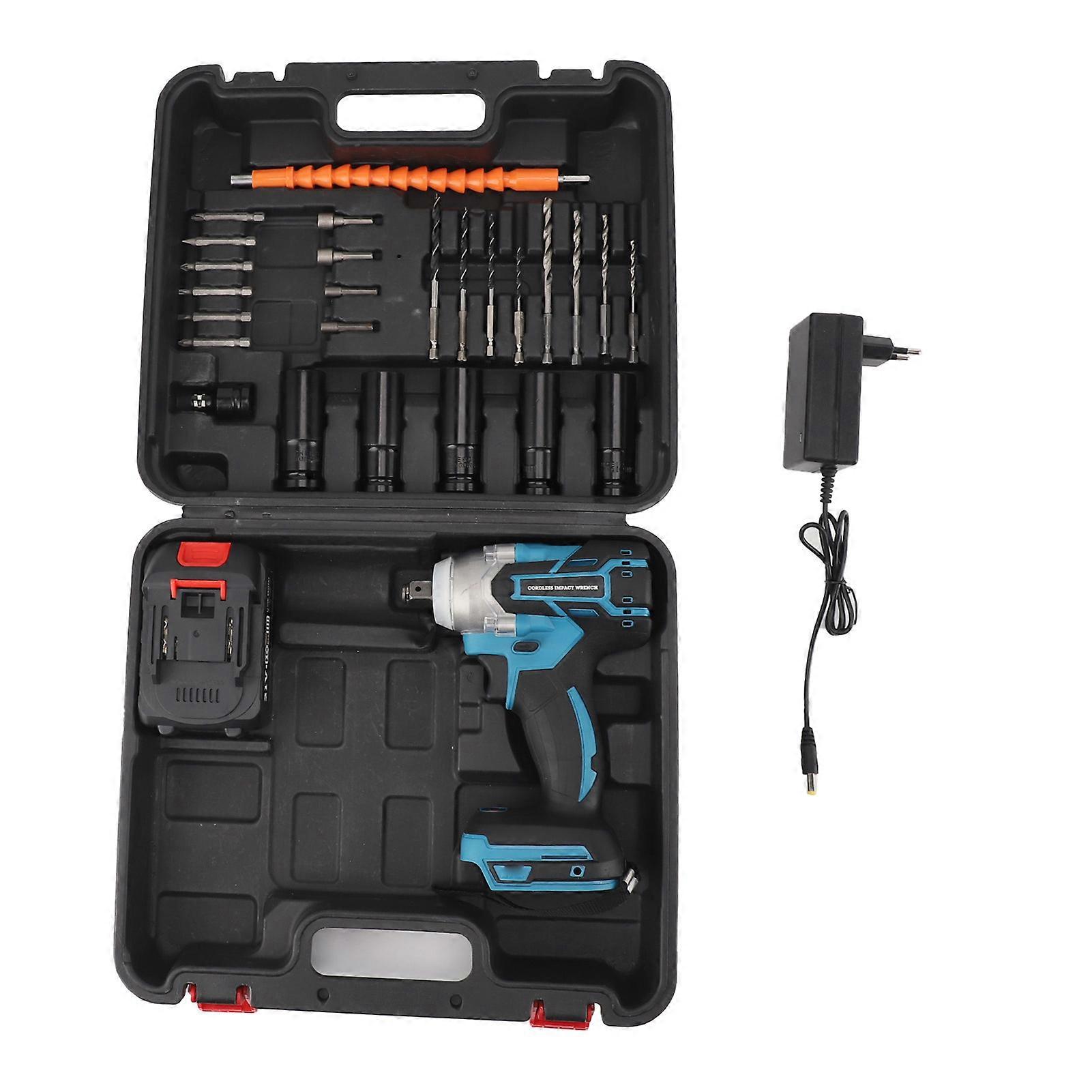 Brushless Power Impact Gun 300W High Torsion λιθίου μπαταρίας επαναφορτιζόμενη ηλεκτρική Impact Driver
