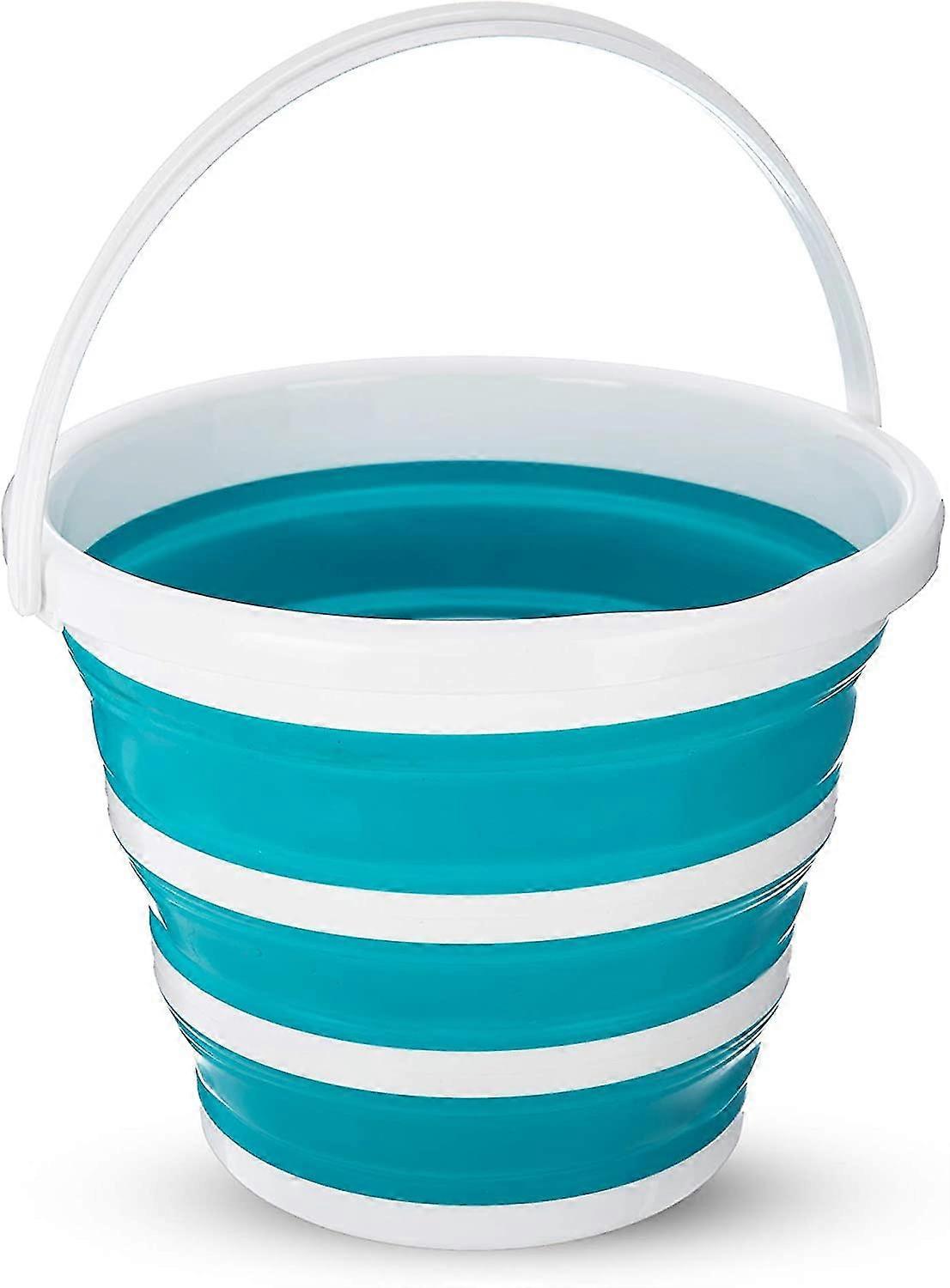 10 Liters Collapsible Bucket (blue)