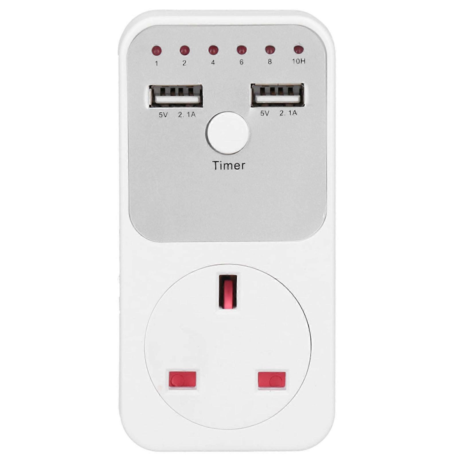 USB Smart Digital Countdown Timer Socket for Computer Phone Charger