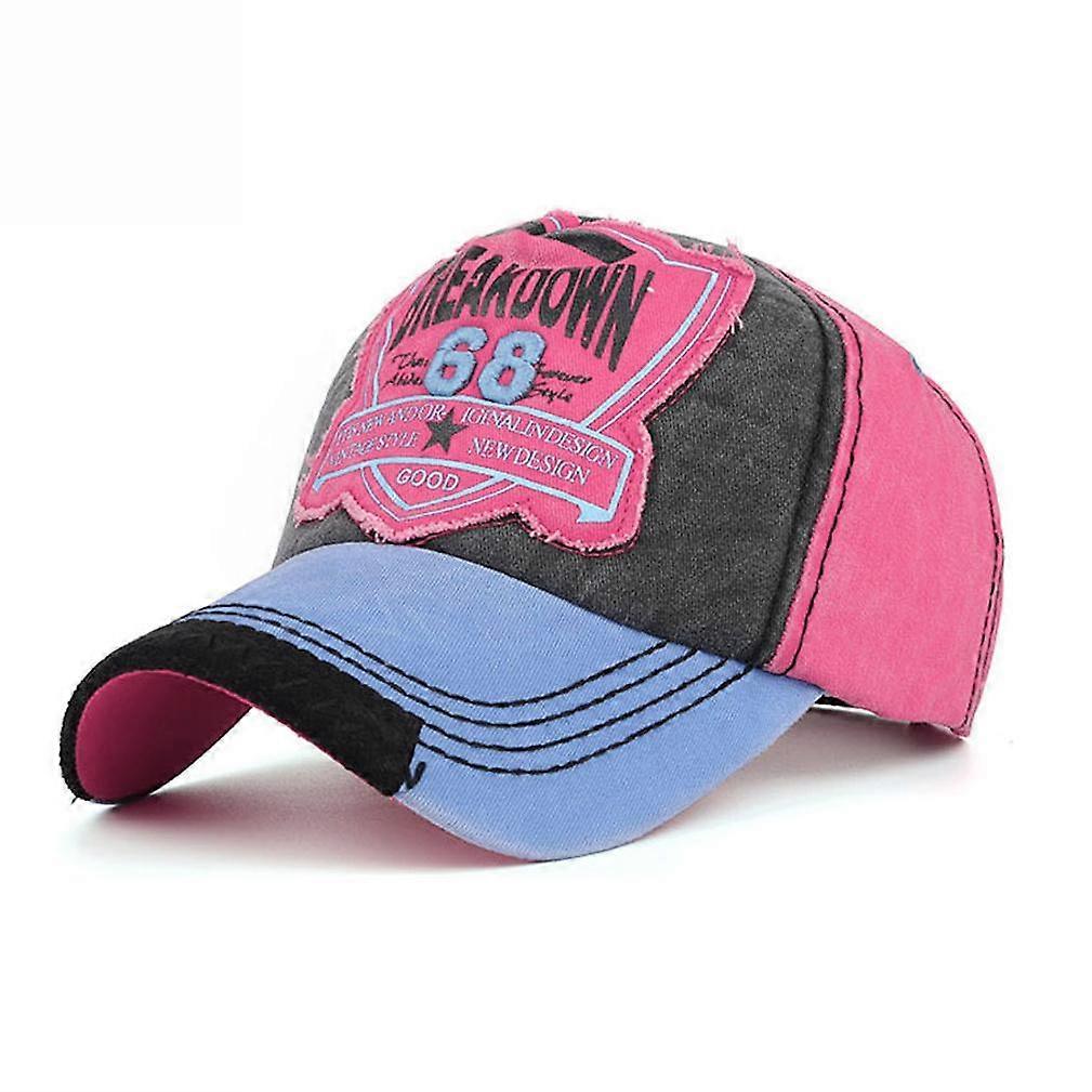 68 Washed Baseball Cap Sunshade Hip Hop Adjustable Snapback Hat Gorra