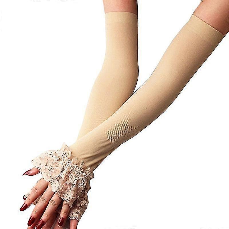 Maneca elastica manusi de conducere, lung fingerless ice matase maneca maneca maneca