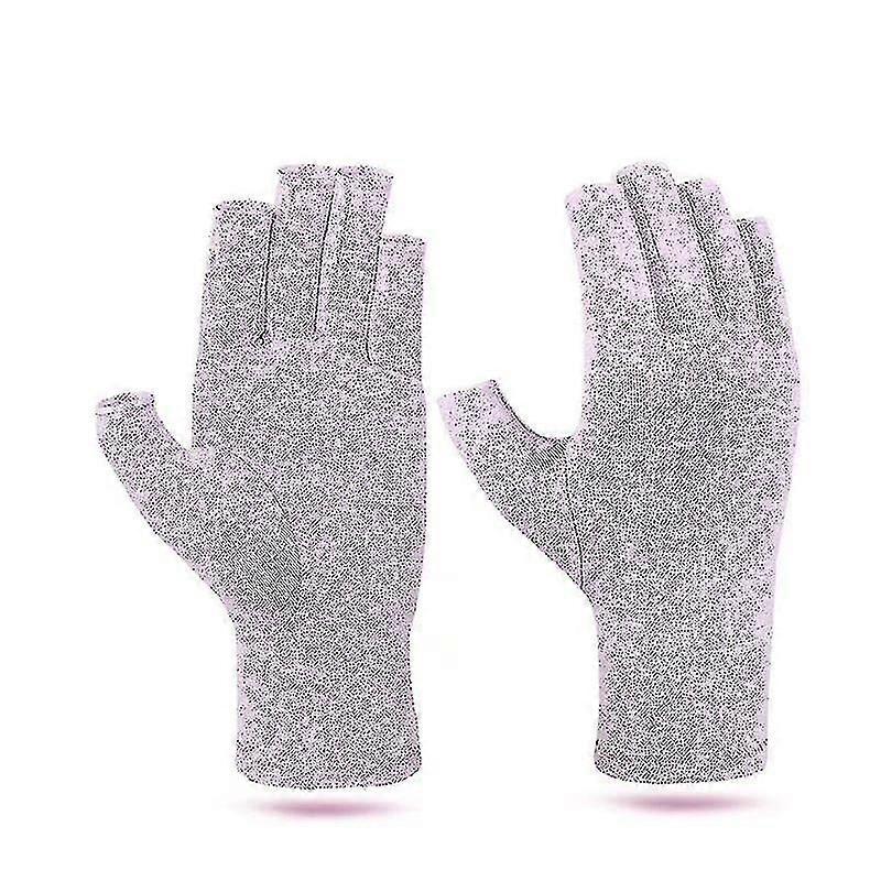 Neutral Arthritis Gloves Half Finger Gloves Compression Touch Screen