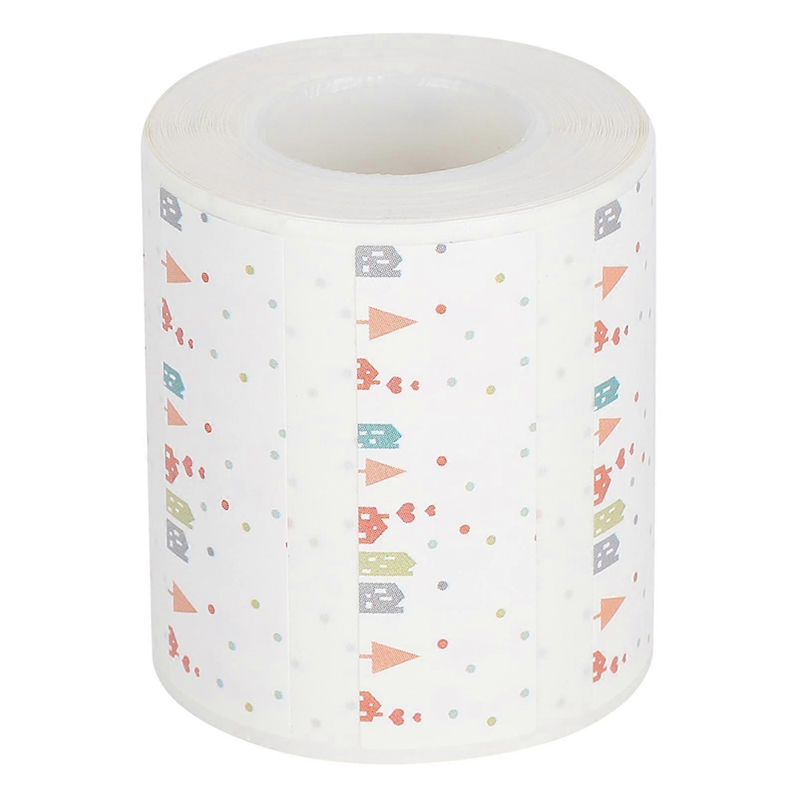 45 מ"מ * 15 מ"מ נייר תווית רגיש תרמו-רגיש מדבקת תווית דביקה עמידה למים עבור מדפסת EQ11