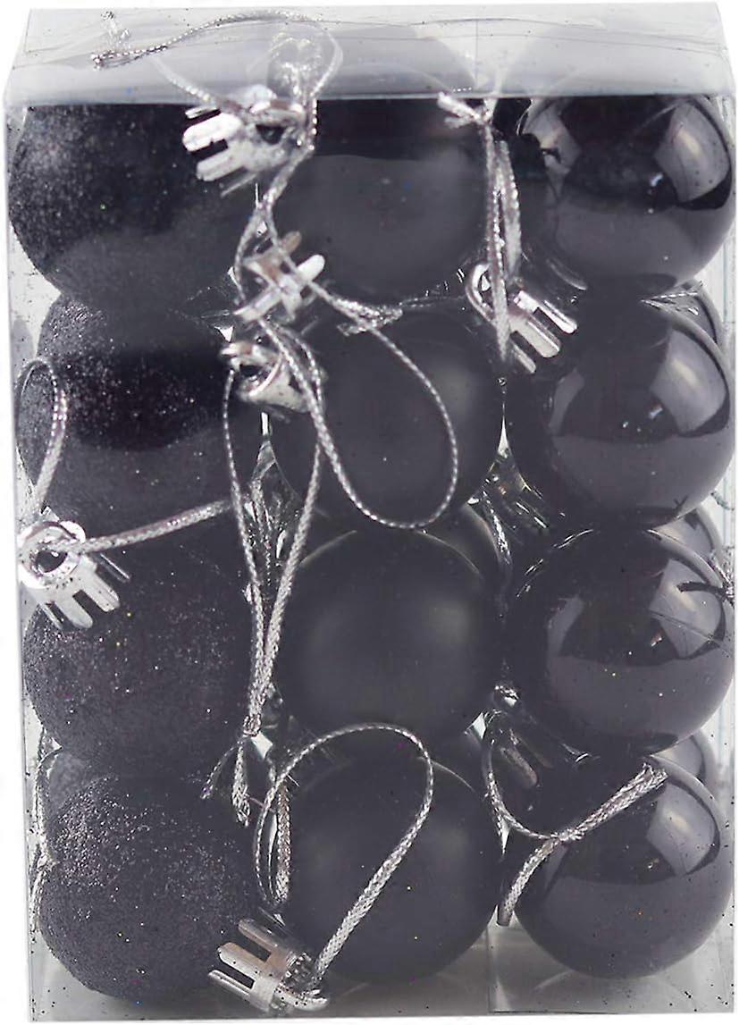 Small Christmas Ball Ornaments Unbreakable Christmas Ornaments Tree Balls for Holiday Wedding Party Decoration, Ornament Hooks