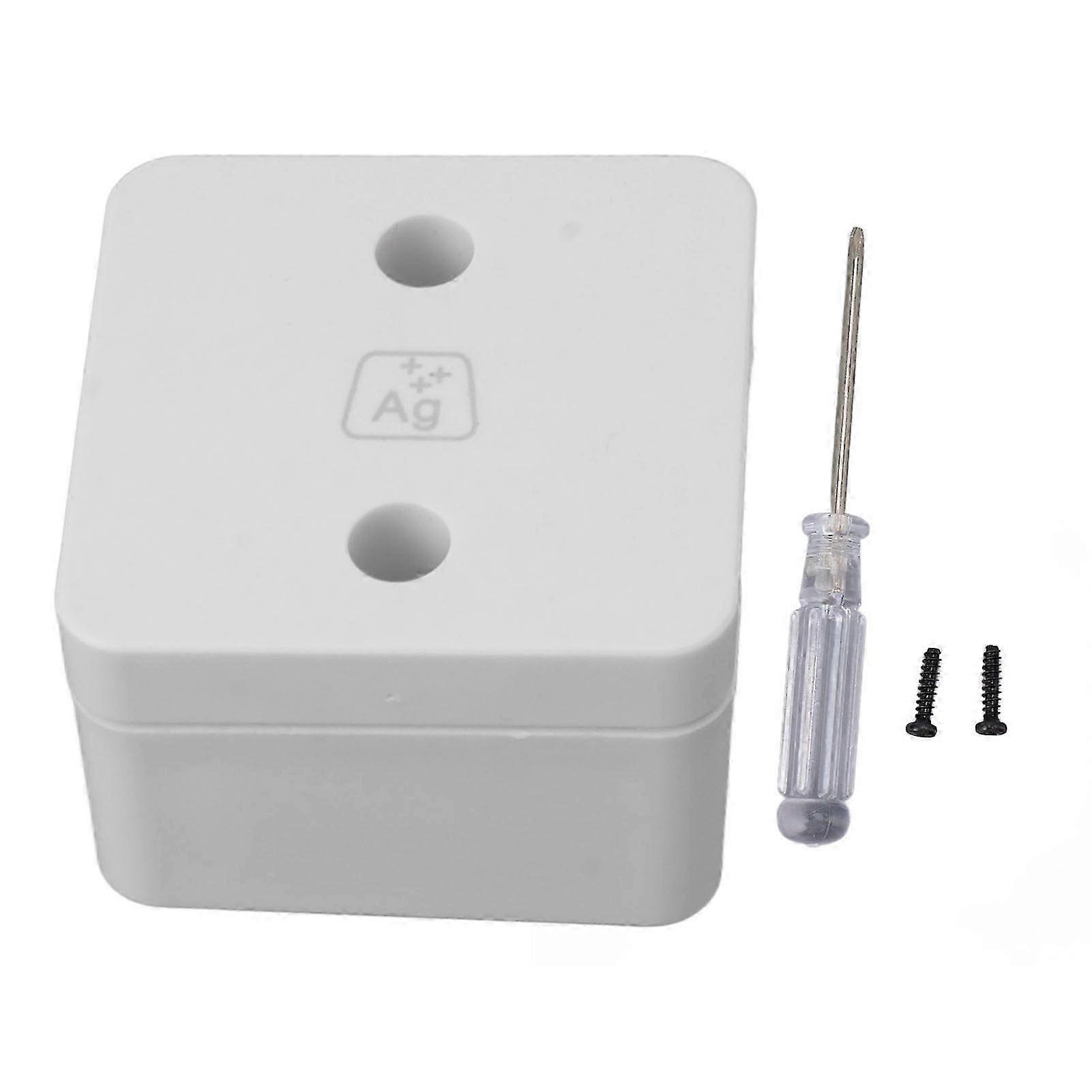 Ag+ Silver Ion Module ABS Easy To Install Silver Ion Accessories for X1 T10 Robot Vacuum Cleaner White