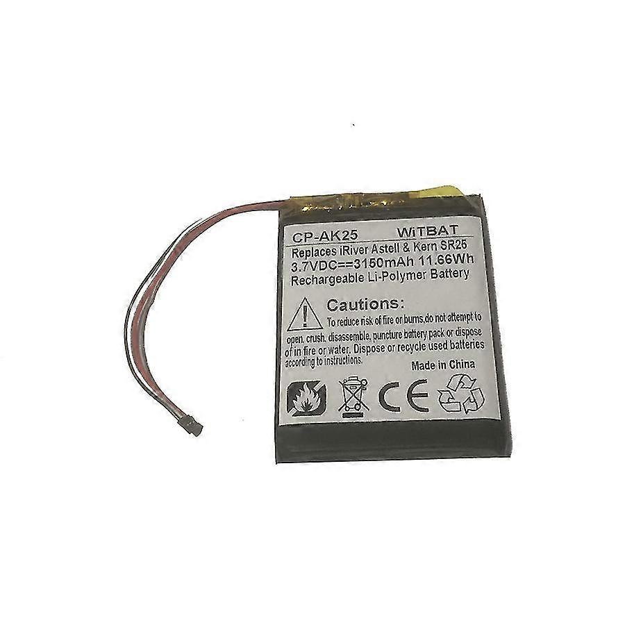 Fantastico Adatto Per Avery E Iriver Astell & Kern Sr15 Lettore Musicale Batteria Pl685065