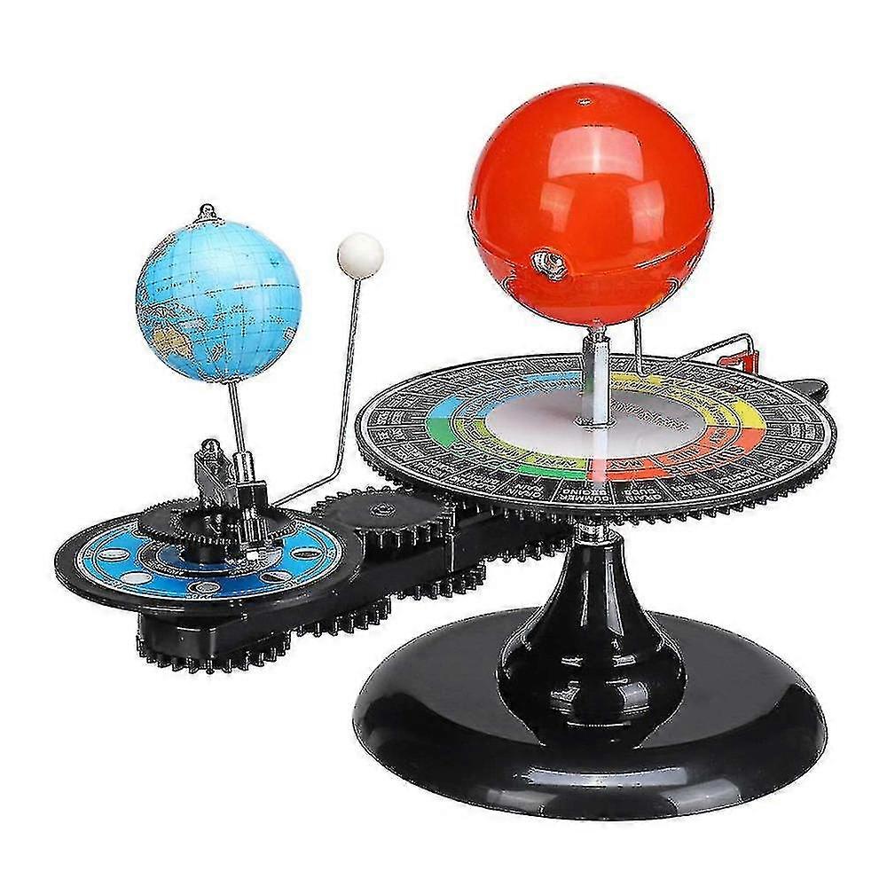 Model Układu Słonecznego DIY Globe Ziemia Słońce Księżyc Orbitalne Planetarium Zabawka edukacyjna-MXBC