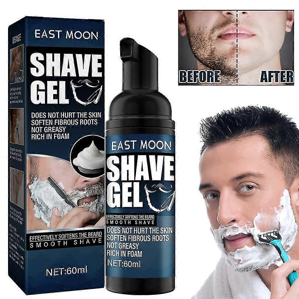 60ml Mannen Baard Scheren Foam Cream Ontharing Crème Scheergel