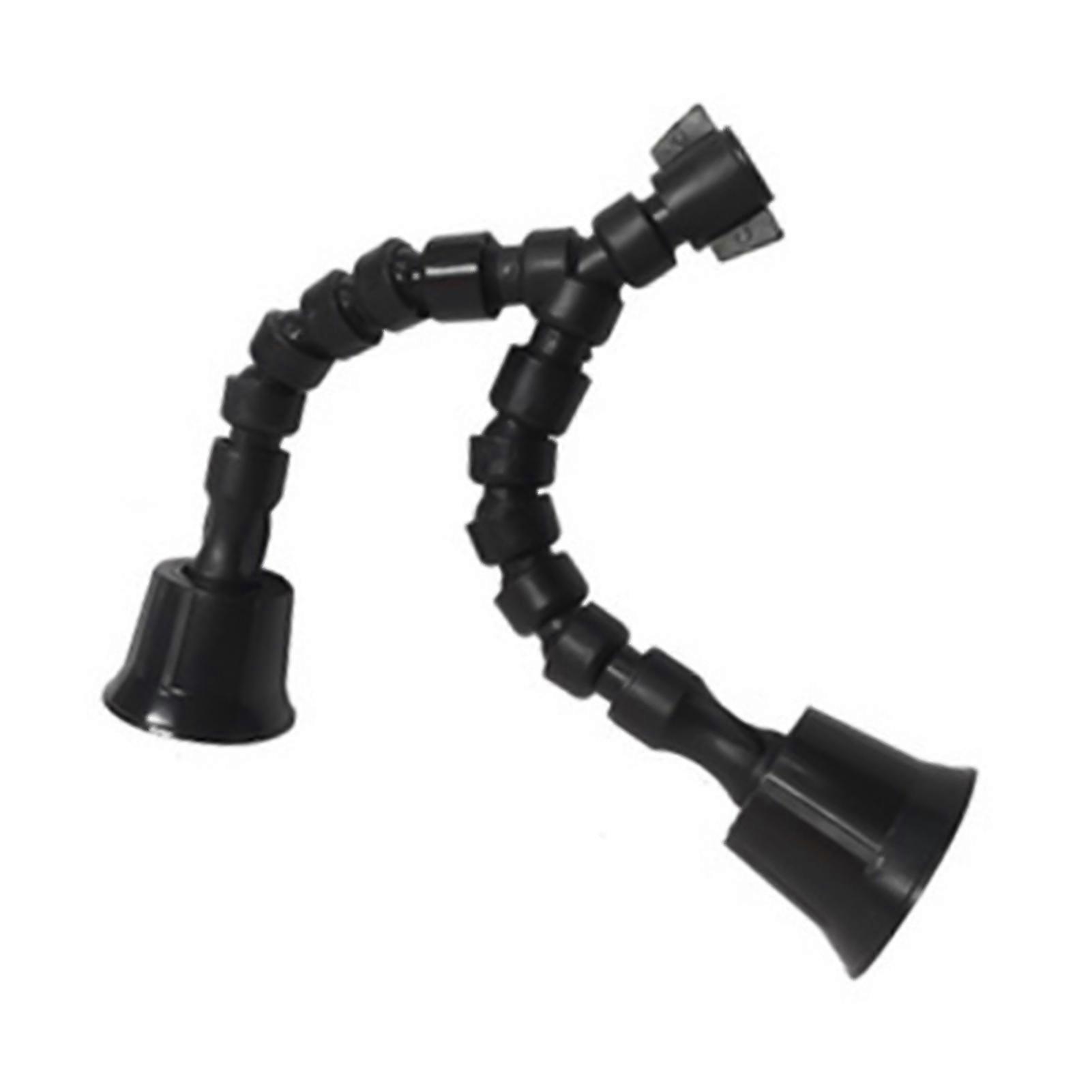 Spray Nozzle Effective Adjustable Plastic 360 Degree Rotation Garden Sprinkler for Yard JIKAIX