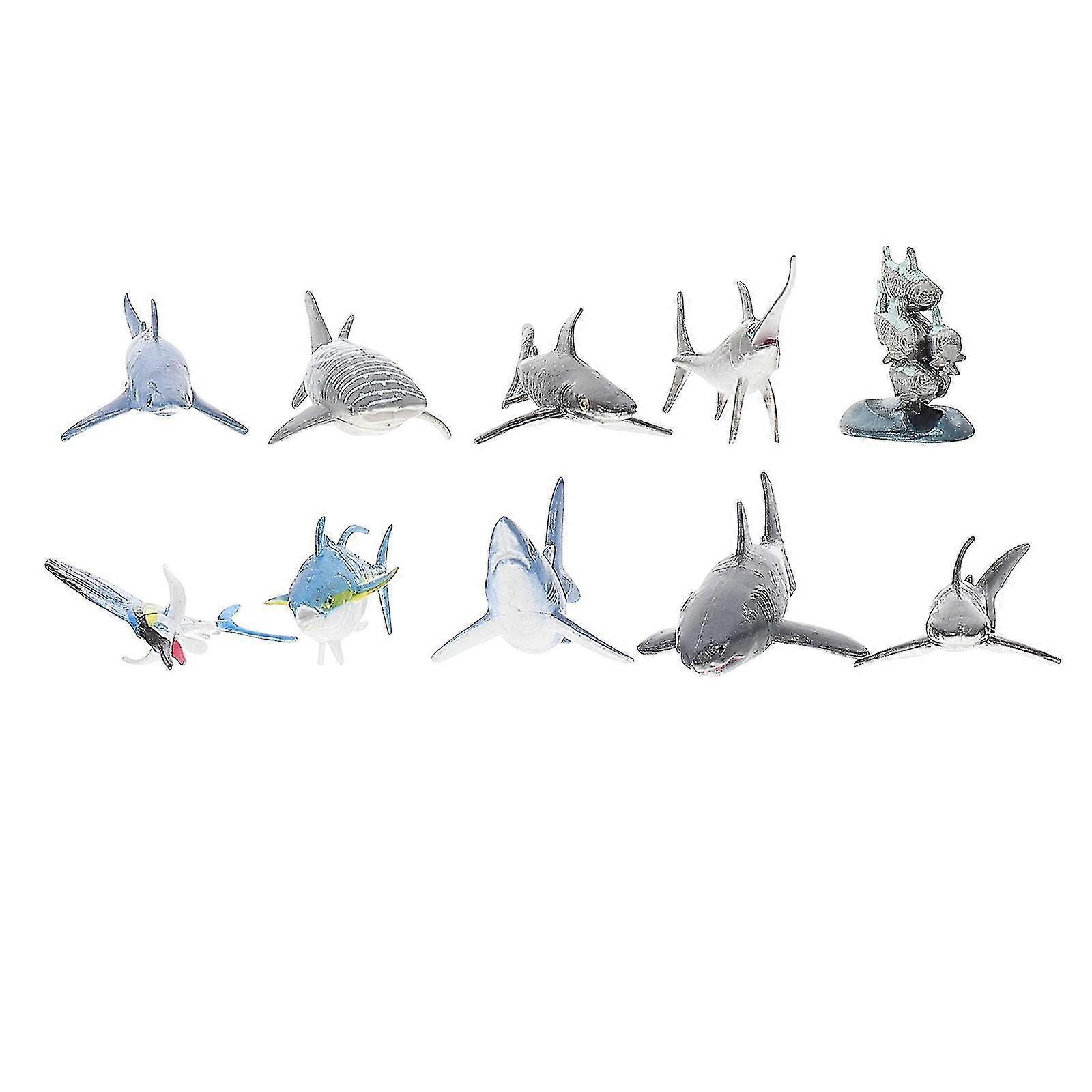 Simulation Mini Deep-sea Fish Toys Animal Models Educational Playthings