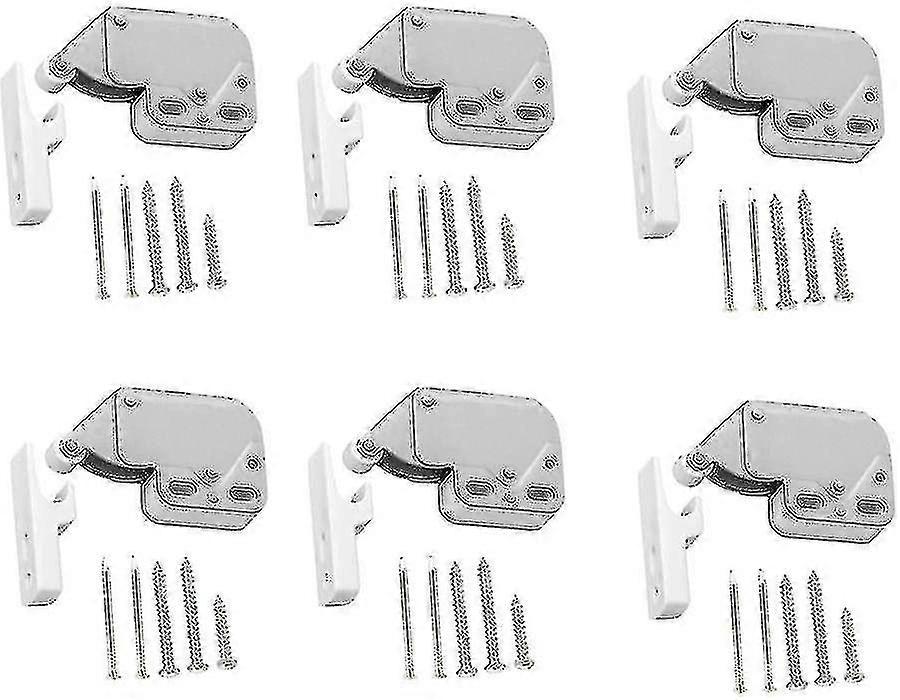 10pcs Cabinet Door Spring Latch, Spring Latch Door Catch Mini Latch