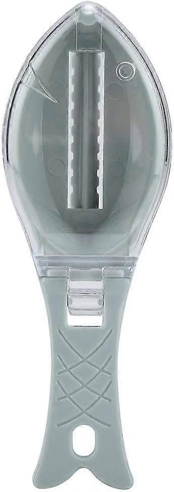 Quick and Safe Fish Scale Scraper - Fish Peeler, Kitchen Tools, Blue