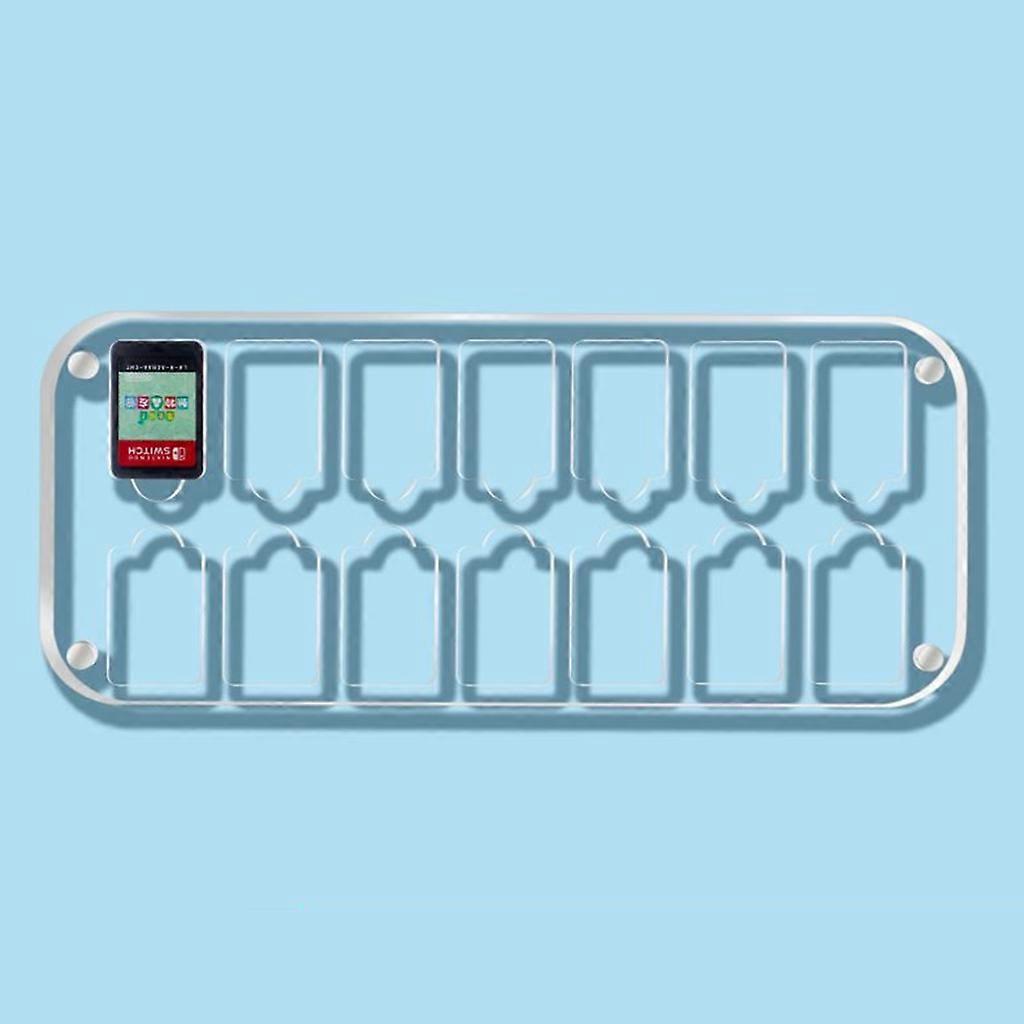 Game Card Storage Box Pouch Bag for NS Switch Clear Crystal Game Card Case