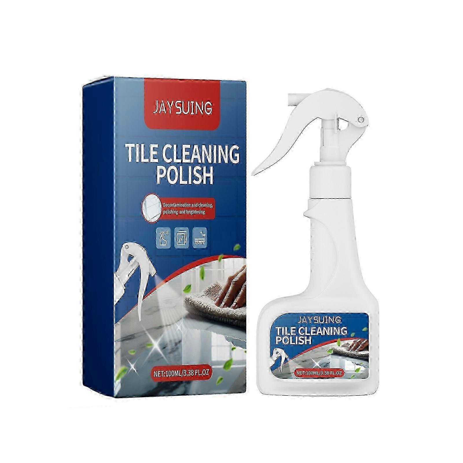 ניקוי אריחים מבריק לניקוי שמן ואבק ניקוי רצפת אריחי מטבח לחדר שינה - 100 מ״ל |