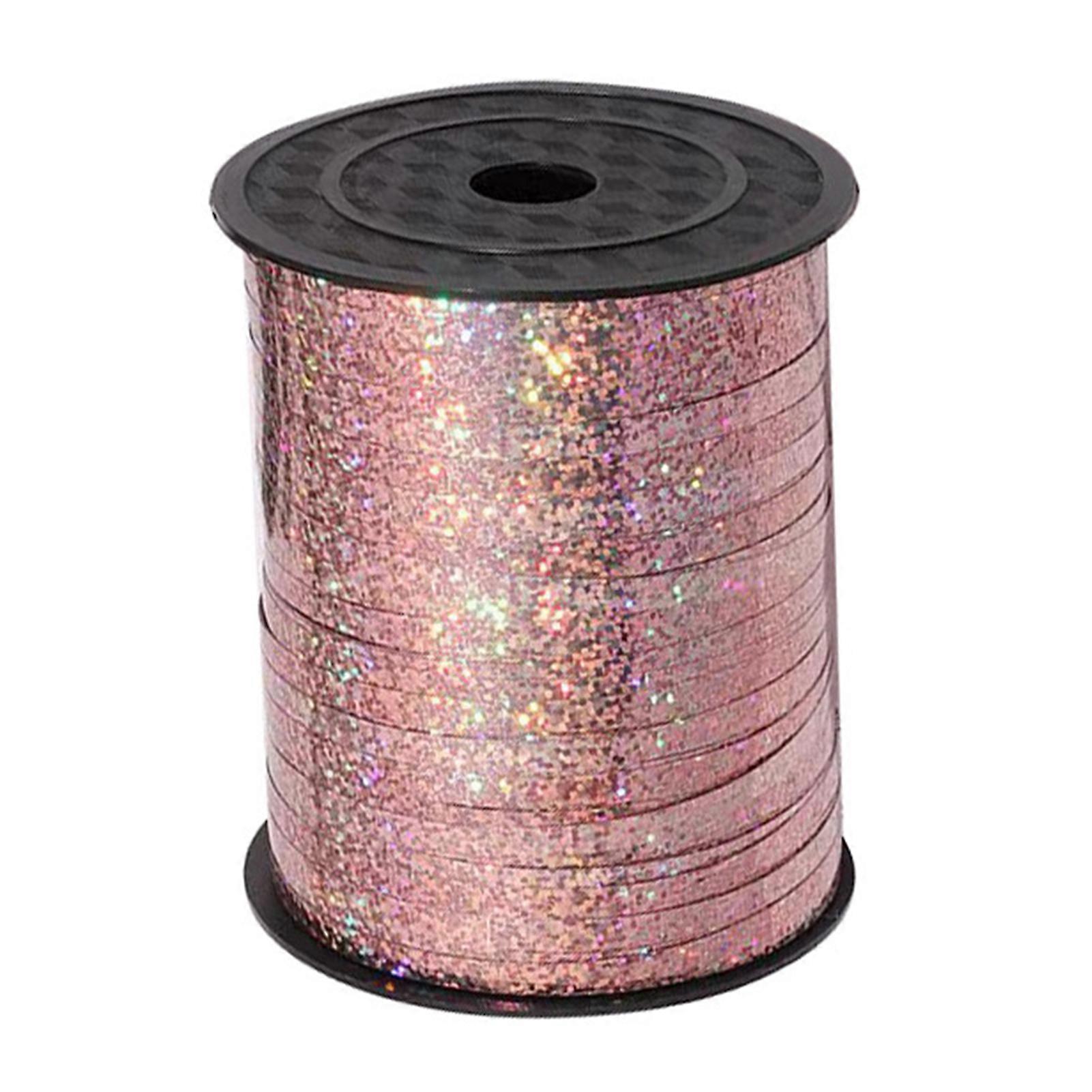 500 Yards Curling Ribbon Glitter Shiny Ballon Ribbon String Roll for Gift Wrapping Crafts Party Decorations
