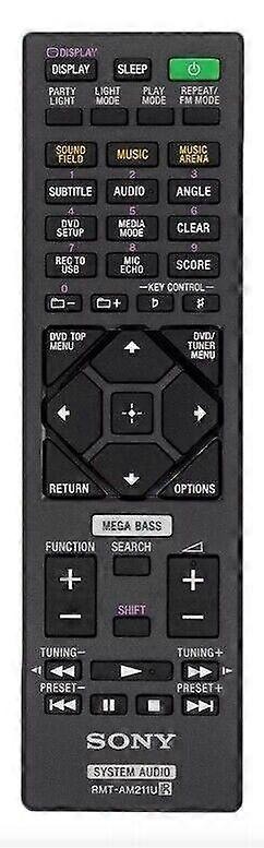 New Original RMT-AM211U Remote Control For Sony System Audio MHC-V77DW MHC-GT7DW