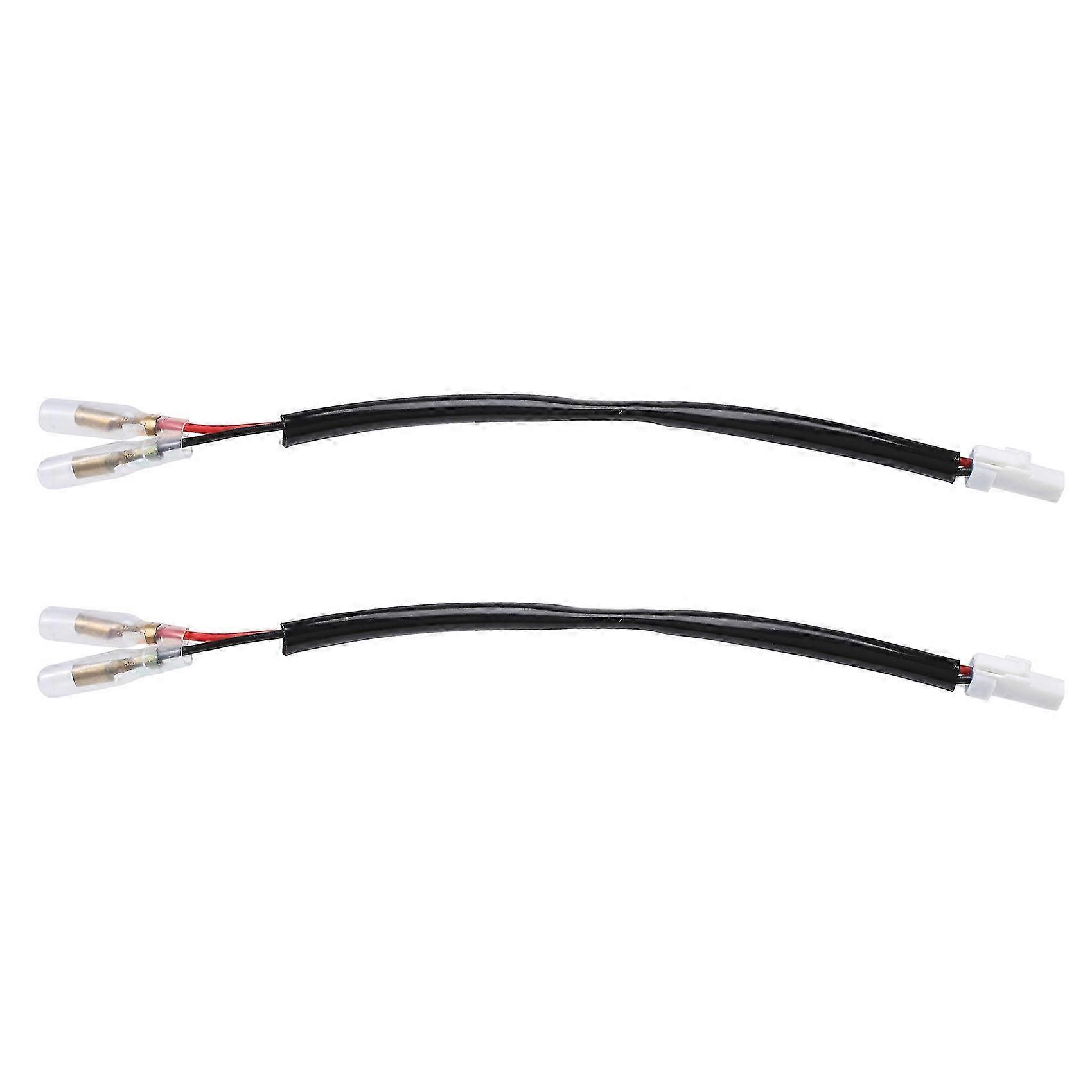 2 stk Motorsykkel blinklys ledningsnettkontakt Blinklyspluggadapter egnet for KTM