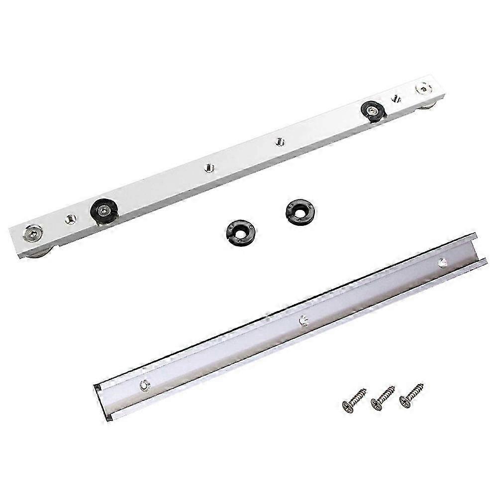 1 Set Aluminum Alloy T-tracks Slot Miter Track And Miter Bar Slider Table Saw Miter Gauge Rod Diy W