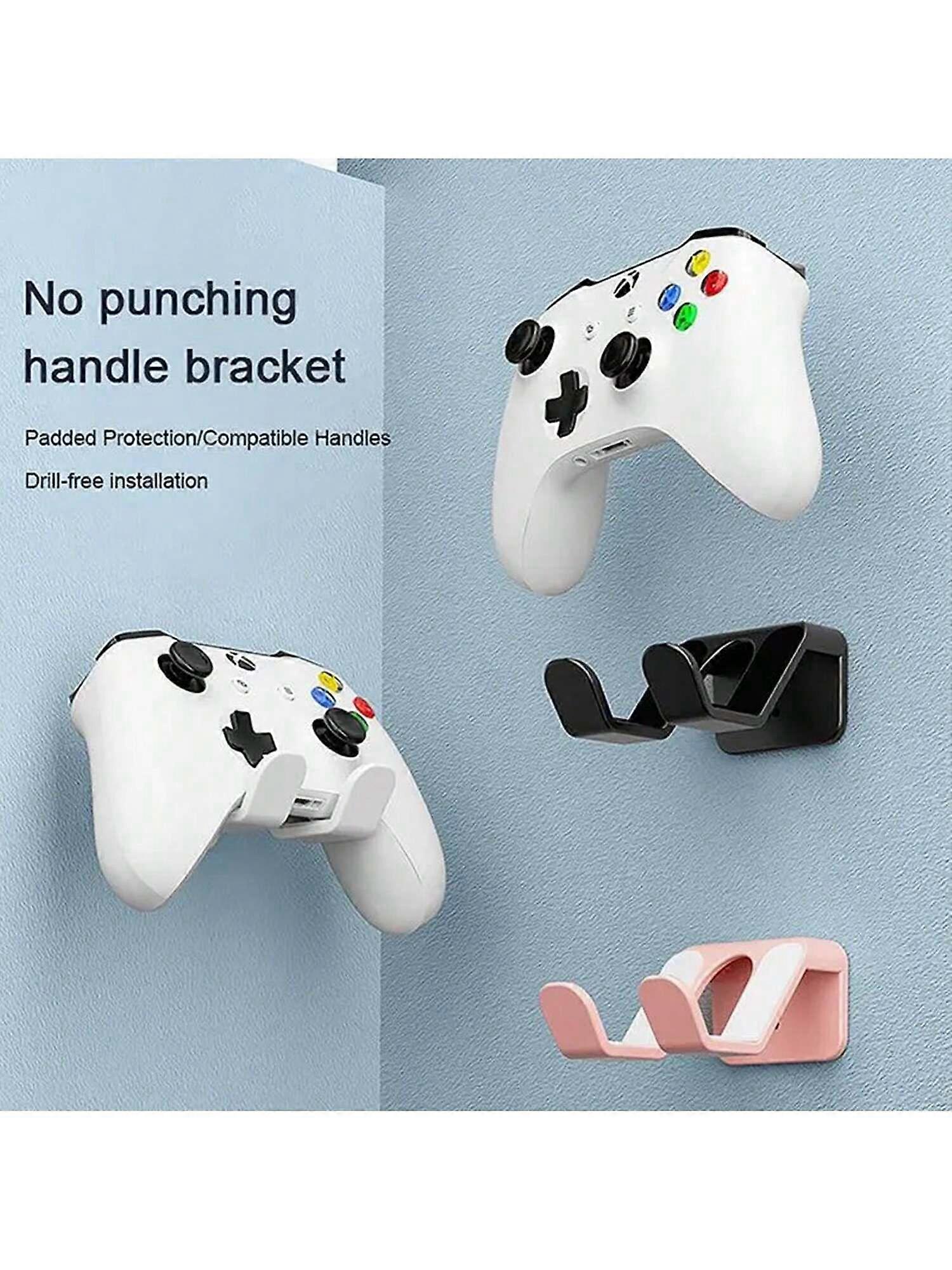 1pc contrôleur de jeu casque support suspendu support mural support d’affichage support universel de stockage pour ps4 pour x-box switch pro