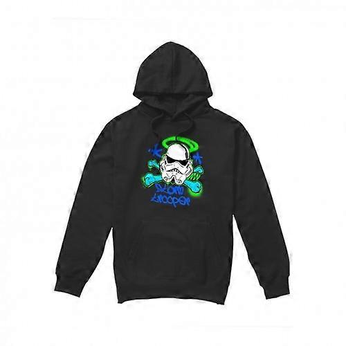 Star Wars Mens Stormtrooper Stencil Hoodie
