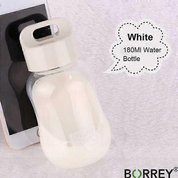 180 ml plastfärgad vattenflaska bärbar mini läckagesäker flaska