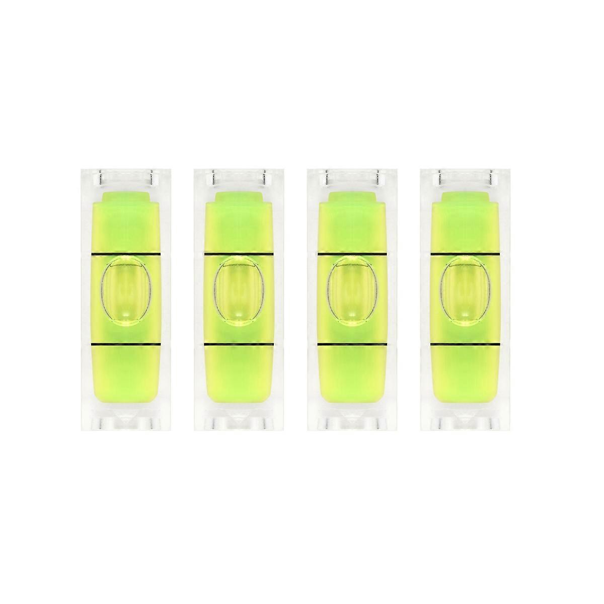4Pcs 10x10x29mm Universal Square Bubble Spirit Level Tripod Measuring Camera