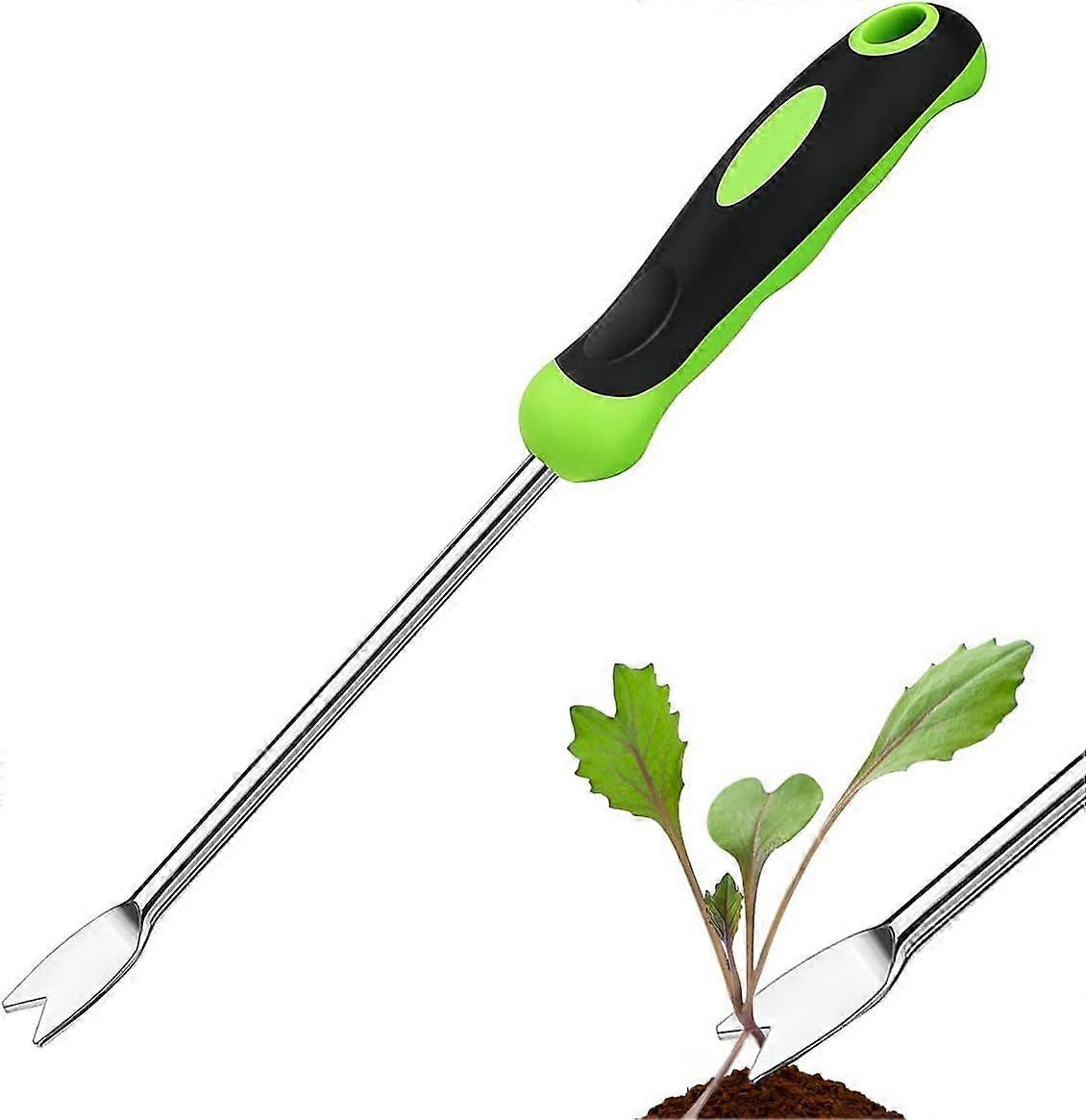 1PCS Manual Weeding Root Fork, Manual Weeder Root Puller, Manual Weeding Tool for Digging, Weeding, Loosening Soil, Dandelion Extractor for Uprooting