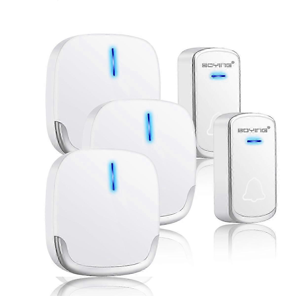 A909 Wifi Smart Remote Electronic Doorbell, Two-To-Three, Household, Ding Dong Sound