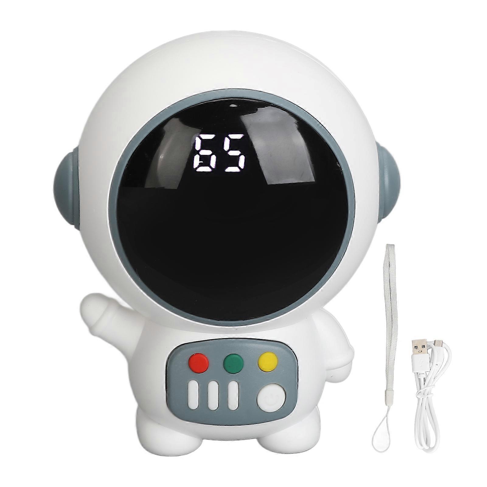 Astronaut Shaped Cute Warmer Digital Display USB Rechargeable 2 Gear Temp Mode Portable Hand Heater