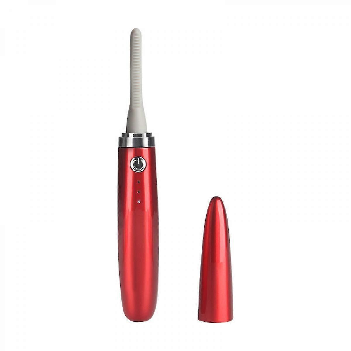 Heated Eyelash Curler, Rechargeable Comb Eyelash Curler Quick Natural Curling 24h Long-Lasting Curling, 3 Temperature Modes