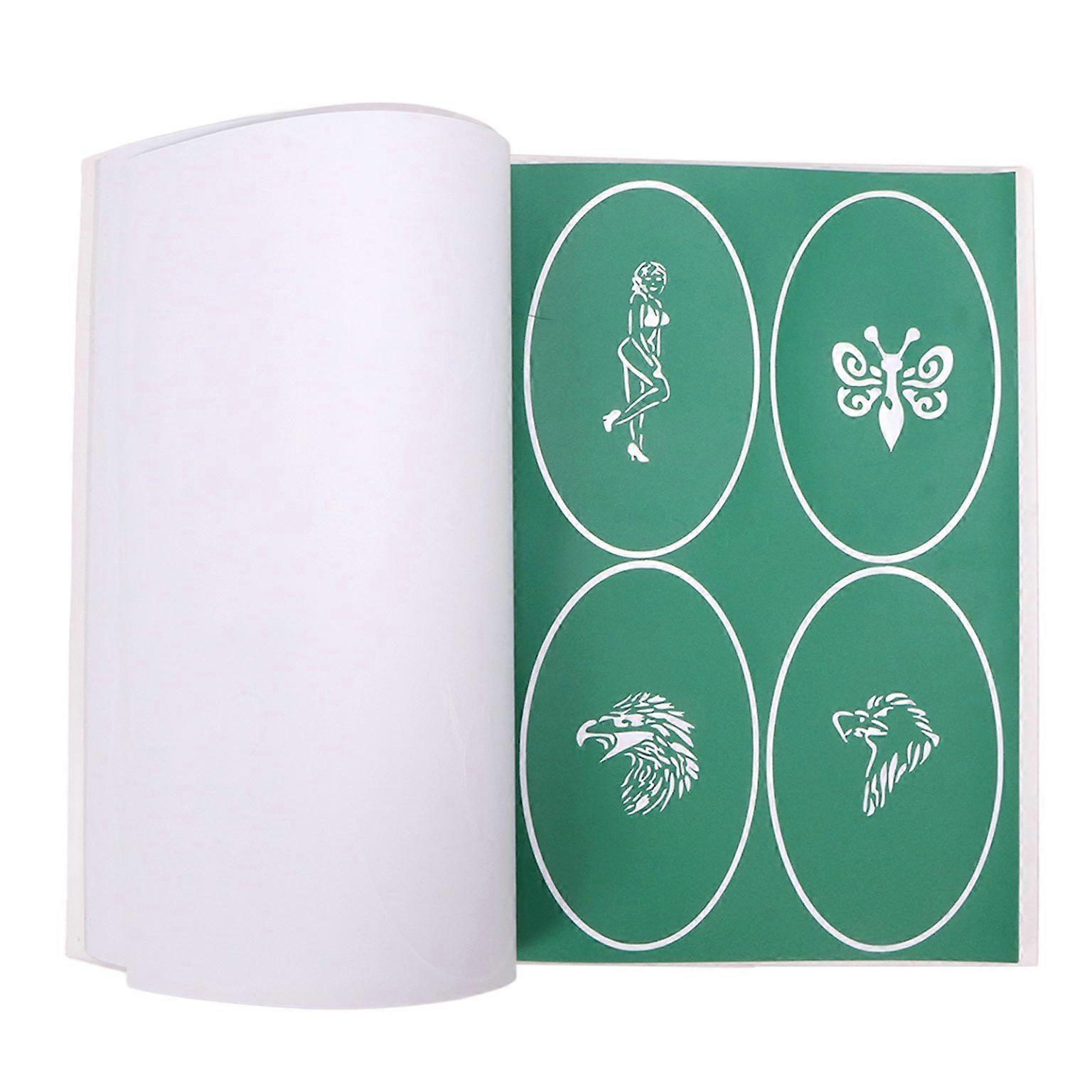 Glitter Tattoo Stencil Set - Temporary Tattoo Designs