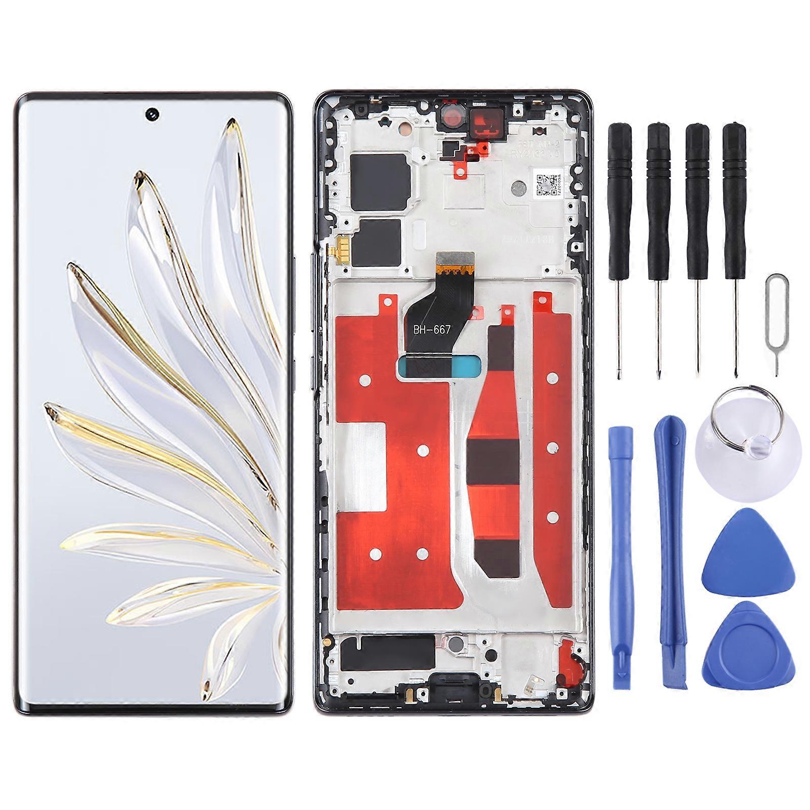 COMPATIBLE LCD Screen For Honor 70 Digitizer Full Assembly with Frame