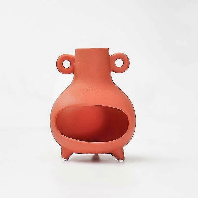 1Pc Incense Burner Candle Holder Multipurpose Ceramic Desktop Ornament Burning Tray