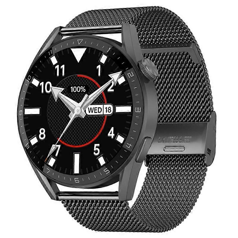 Montre connectée DT3 Max avec bracelet en acier de 1,36 pouce et écran couleur