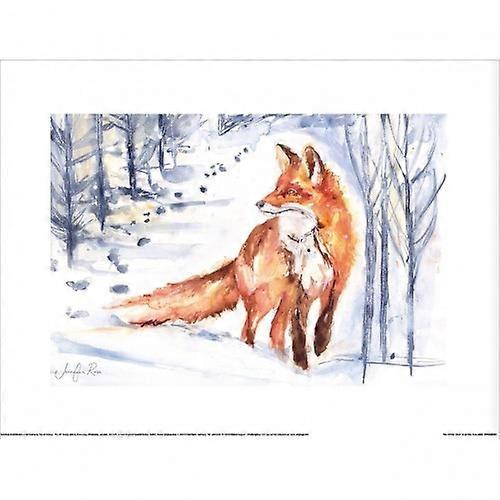 Jennifer Rose Fox Winter Walk Poster