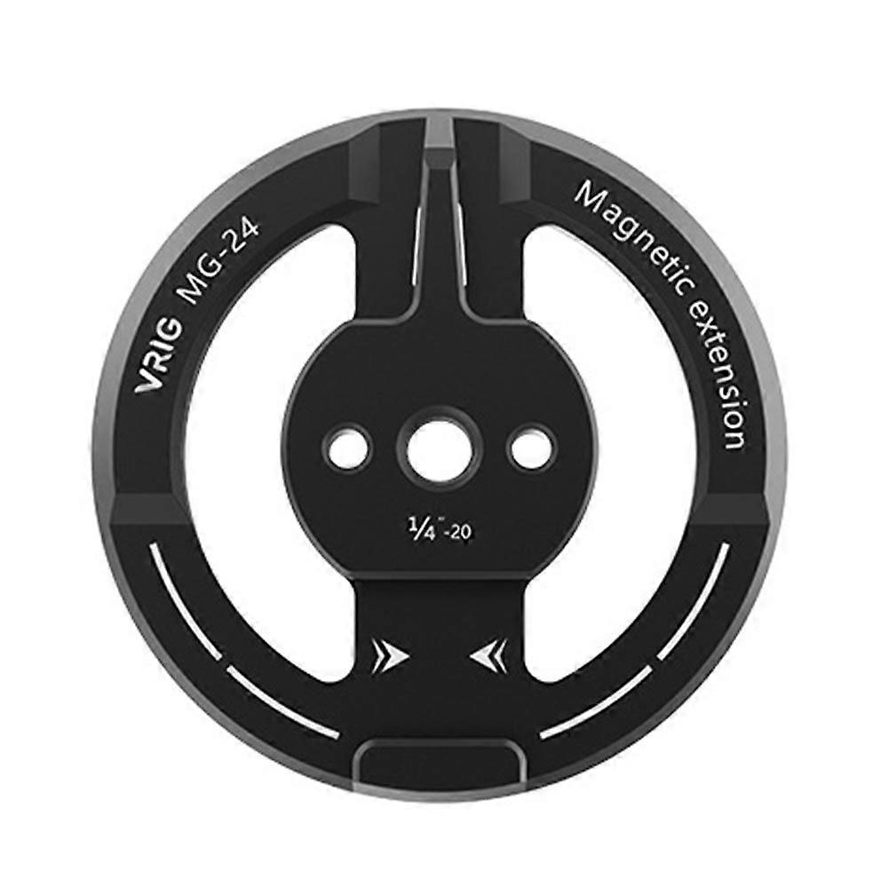 VRIG Metal Magnetic Phone Holder with 1/4 Cold Shoe Photography Fixed Bracket for Phone Tripod Gimb