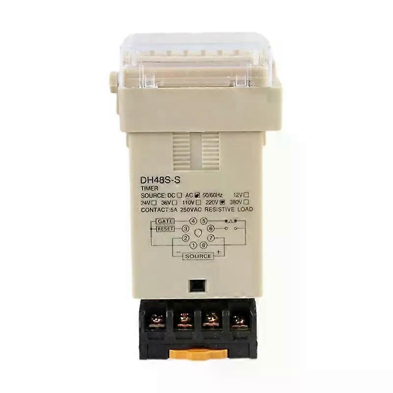 Timer 220V 24V 12V LCD Digital Timer Programmable For Sleeper Timer With Dropship Relay