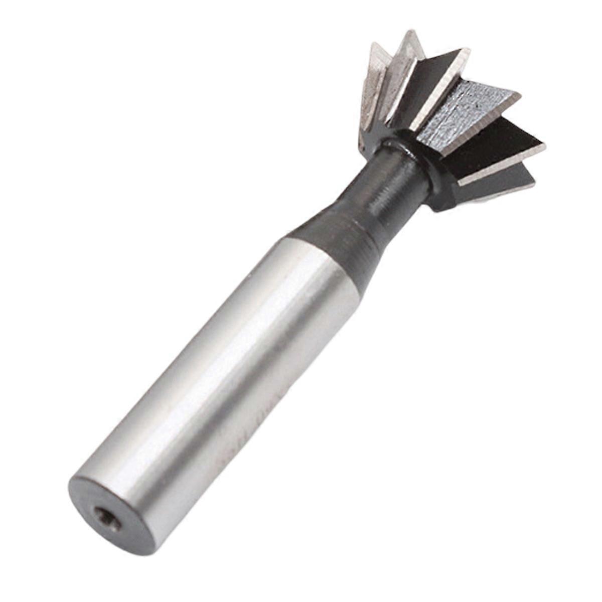 Dovetail Bit Dia12mm 60 Degree Cutting HSS Double Edged Router Bit Woodworking Milling Cutter