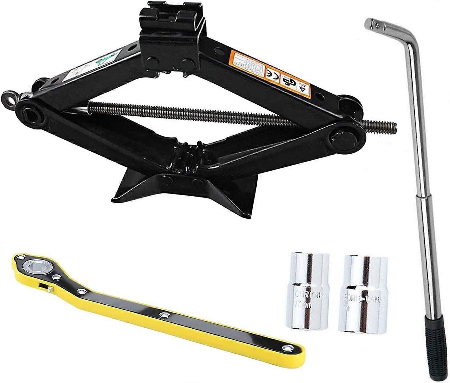 Scissor Jack for Car, 2 Ton Car Jack Kit ~ Tire Jack,Smart Mechanism with No.94719