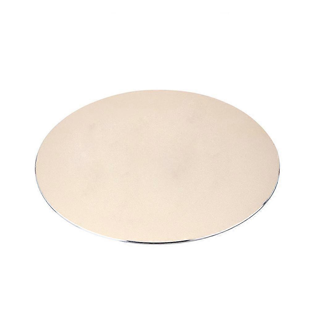Aluminium Alloy Waterproof Round Desktop Gaming Mouse Mat Pad Computer Accessory
