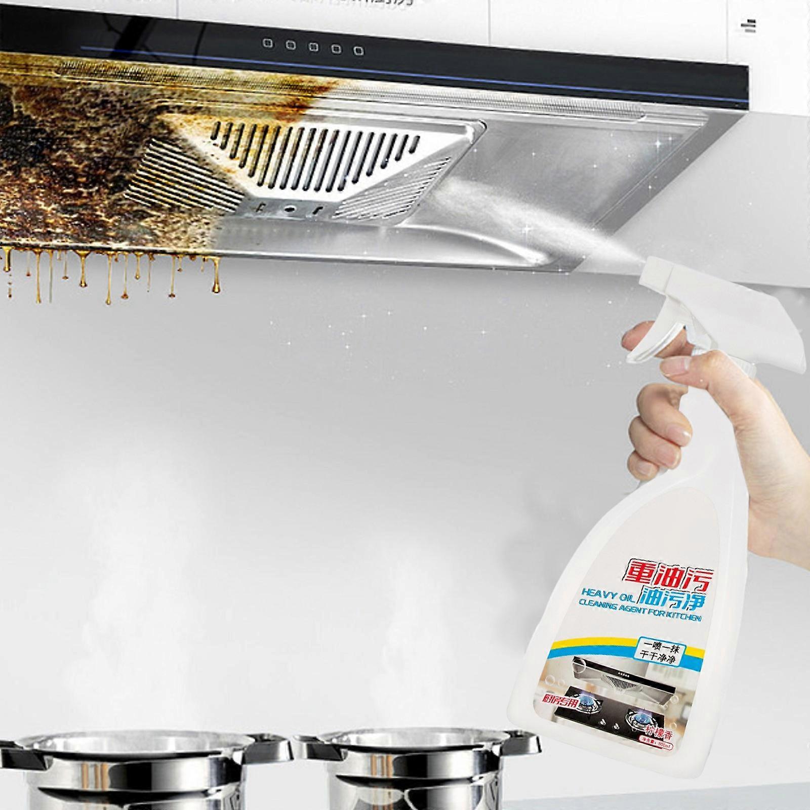 منظف المطبخ ، منظف مزيل الشحوم للمطبخ ، مصنع رش الرغوة الشفاف رائحة موقد شفاط فرن بالوعة غسالة صحون 500 مل