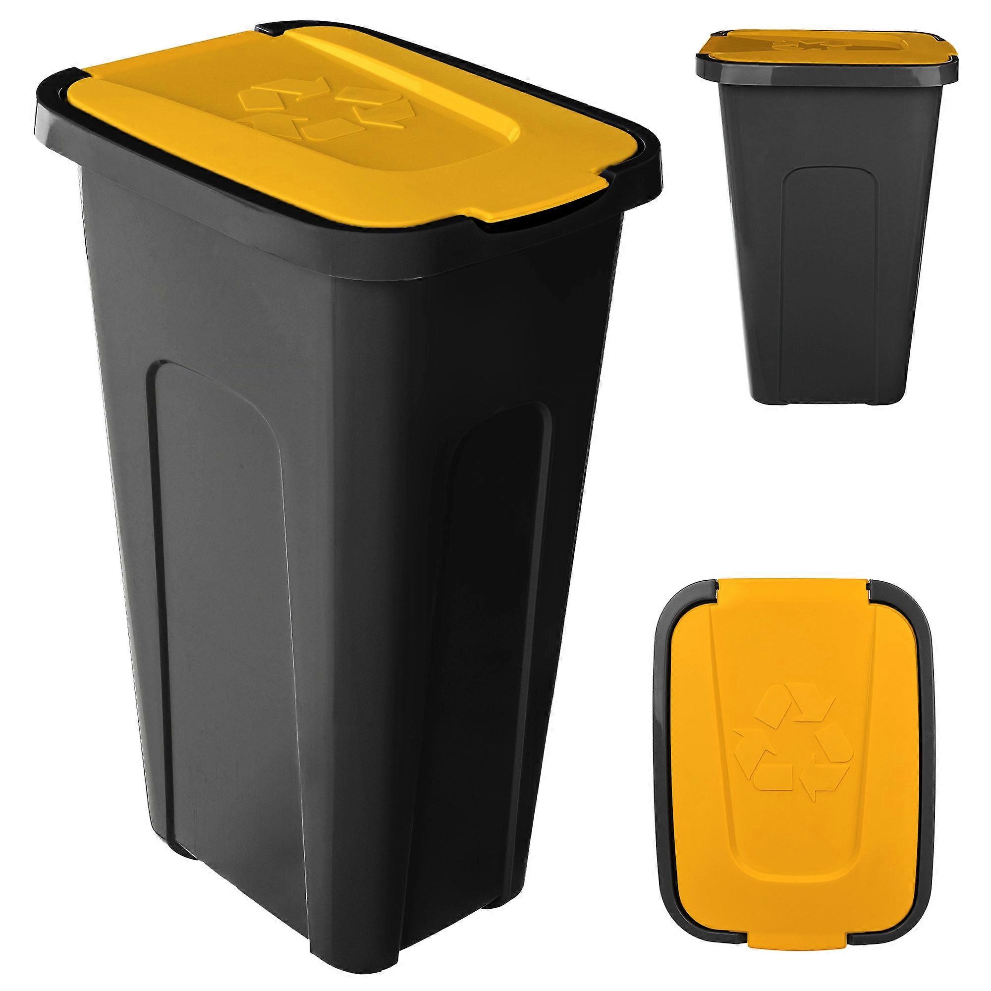 KADAX Mülleimer Mülltrennbehälter 30L Eimer Müllcontainer mit Deckel