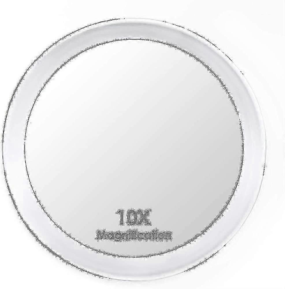 10x Magnifying Mirror 3 Suction Cups Make-up Mirror
