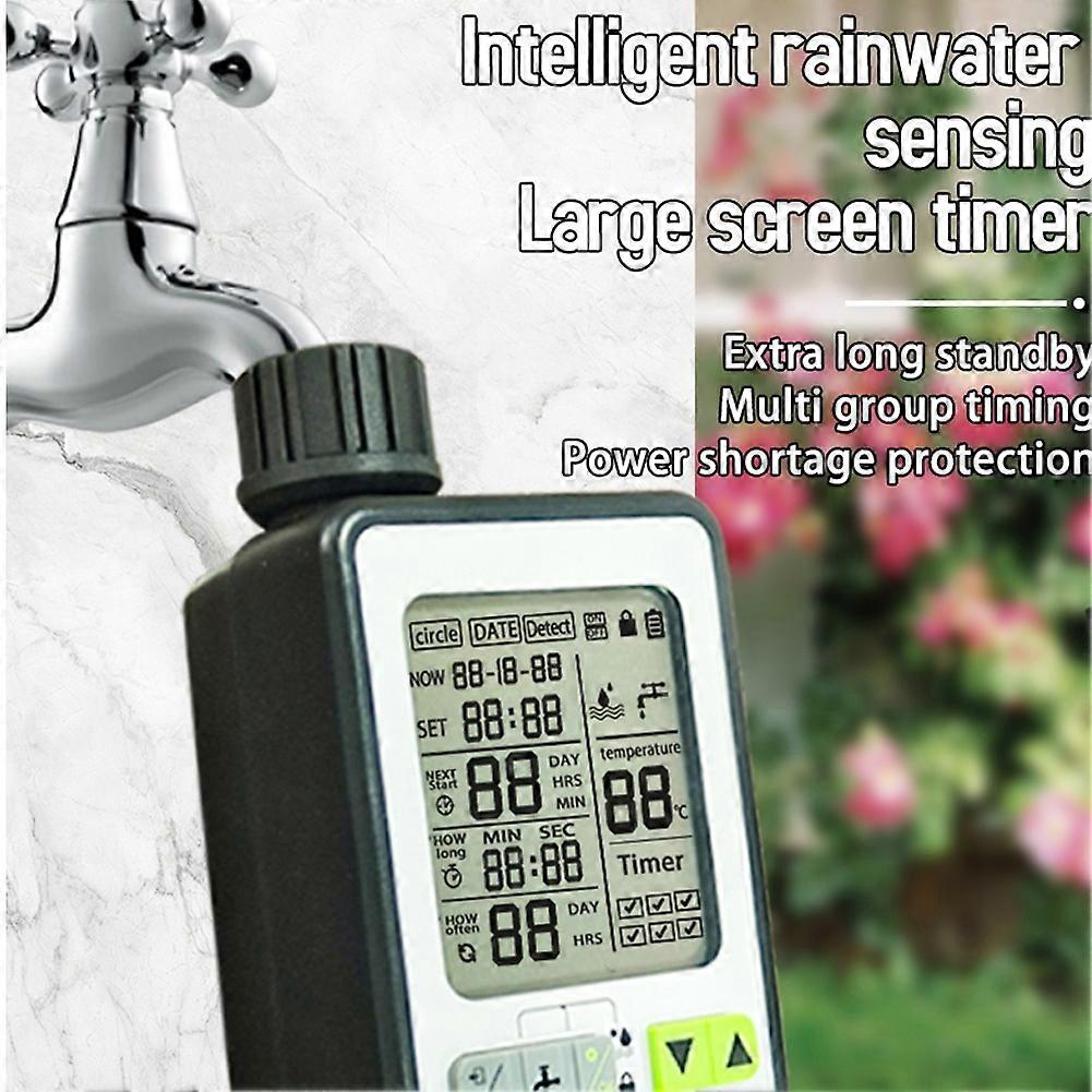Garten Automatische Bewässerung Timer Intelligente Regen Verzögerung Timing Ventile Controller Unterstützung 3 Bewässerung