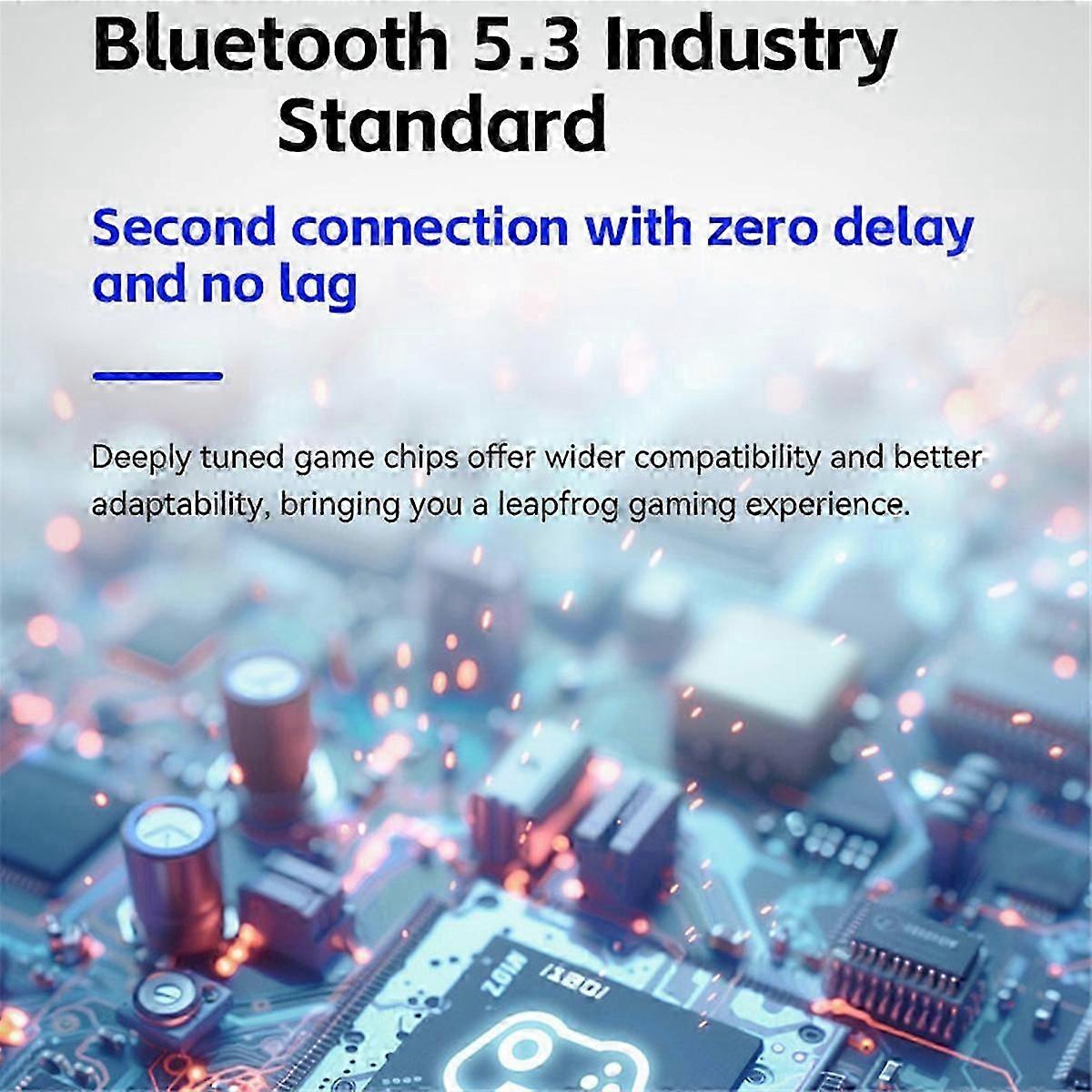 con Bluetooth Gamepad for Switch Controller Joystick for Console 6-Axis Handle Hall PC Android IOS Whit