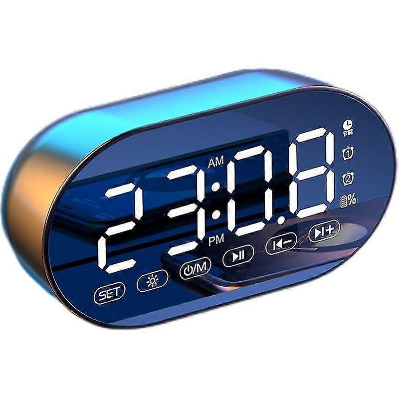 Smart bluetooth audio student alarm clock multi-function wireless small speaker