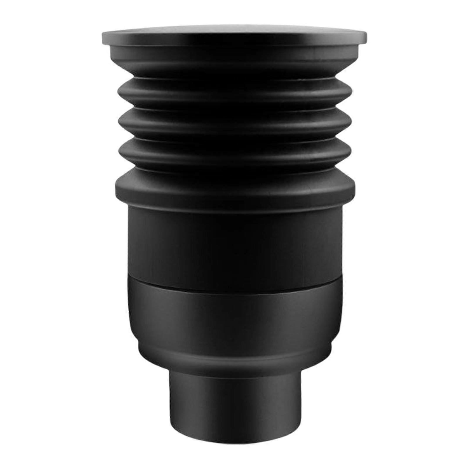 Bean with Silicone Bellow Black Color - 64 Anthracite