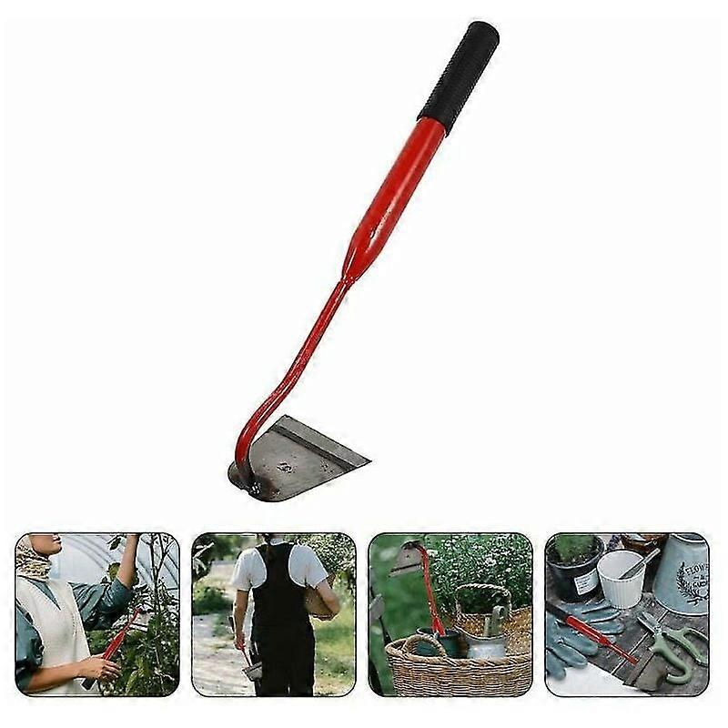 High Hardness Material Garden Hoe, Your Essential Tool for Efficient Weeding and Soil Leveling, Equipped with an Anti-slip Handle for Safe and