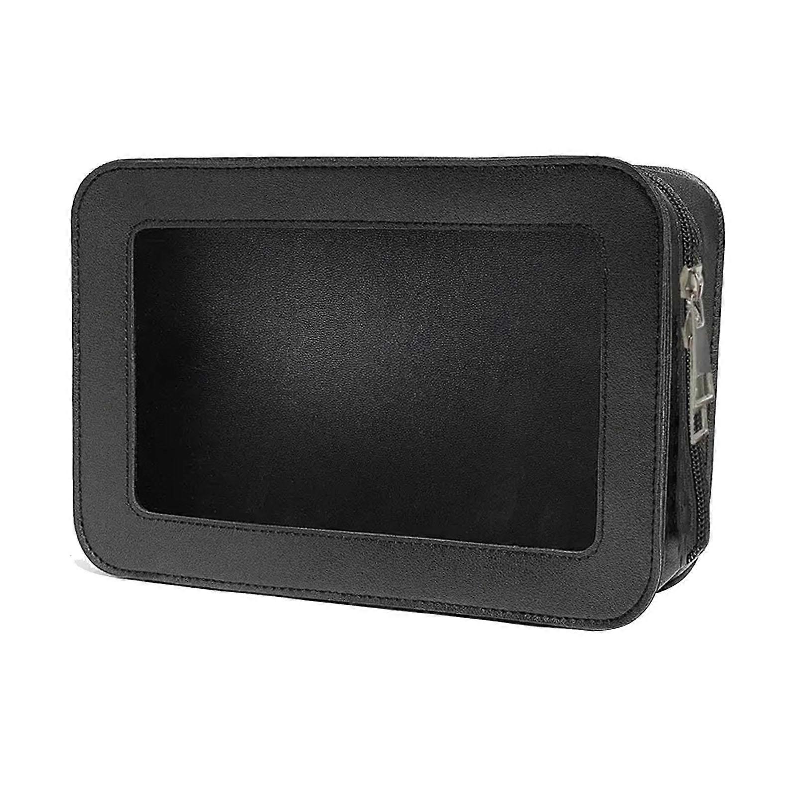 Makeup Bag for Women with Clear Window Multiuse Toiletry Bag for Personal Home